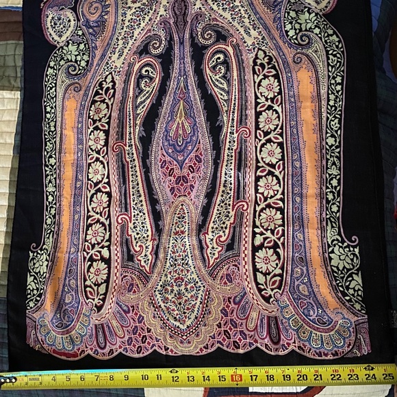 ETRO wool and silk scarf - Picture 3 of 5